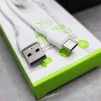 Кабель SkyDolphin S03T USB - Type-C 1м, White (USB-000419) - 4