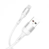Кабель SkyDolphin S06L LED Smart Power USB - Lightning 1м, White (USB-000555) - 3
