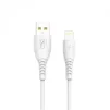 Кабель SkyDolphin S08L USB - Lightning 1м, White (USB-000560) - 1