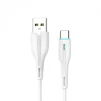 Кабель SkyDolphin S48T USB-Type-C 1м, White (USB-000425) - 1