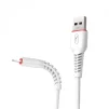 Кабель SkyDolphin S54T Soft USB - Type-C 1м, White (USB-000431) - 1