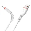 Кабель SkyDolphin S54T Soft USB - Type-C 1м, White (USB-000431) - 2