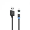 Кабель SkyDolphin S59L Magnetic USB - Lightning 1м, Black (USB-000440) - 1