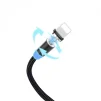 Кабель SkyDolphin S59L Magnetic USB - Lightning 1м, Black (USB-000440) - 3