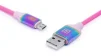 Кабель REAL-EL Premium Rainbow USB-microUSB 1m (EL123500052) - 2