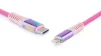 Кабель REAL-EL Rainbow USB-C-Lightning, 1м (4743304104710) - 2