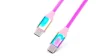 Кабель REAL-EL Premium Rainbow USB Type C-USB Type C 1m (EL123500053) - 4