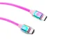 Кабель REAL-EL Premium Rainbow USB Type C-USB Type C 1m (EL123500053) - 7
