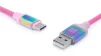Кабель REAL-EL Premium Rainbow USB-USB Type C 1m (EL123500050) - 2