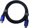 Кабель ATcom HDMI - HDMI V 2.1 (M/M), Real 8K 48Gbps, 5 м, чорний/синій (88855) - 2