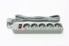 Фільтр живлення ProLogix (PRS-050P5-45G) 5 розеток, 4.5 м, сірий - 1