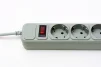 Фільтр живлення ProLogix (PRS-075P6-30G) 0.75 мм, 6 розеток, 3 м, сірий - 2