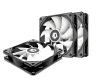 Вентилятор ID-Cooling TF-12025-ARGB-TRIO (3pcs Pack), 120x120x25мм, 4-pin PWM, чорний - 3