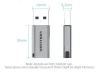 Адаптер Vention USB 3.0 AM - USB Type-C AF Gray (CDPH0) - 3