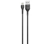 Кабель Grand-X USB-Lightning, 1м, Cu, 2,1A, Black (PL01B) - 1