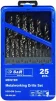 Набір свердл по металу S&R Meister (108809250) 25шт - 1