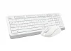 Комплект (клавіатура, мишка) бездротовий A4Tech FG1012 White USB - 3