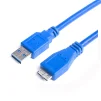 Кабель ProLogix (PR-USB-P-12-30-3m) USB 3.0 AM/MicroBM, синий, 3м - 1