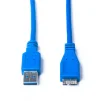 Кабель ProLogix (PR-USB-P-12-30-3m) USB 3.0 AM/MicroBM, синий, 3м - 2