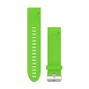 Ремінець для Garmin QuickFit 20 Smooth Silicone Band Green (QF20-SMSB-GRN) - 2