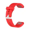 Ремінець для Garmin QuickFit 20 Smooth Silicone Band Red (QF20-SMSB-RED) - 1