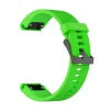 Ремінець для Garmin QuickFit 20 Dots Silicone Band Green (QF20-STSB-GRN) - 1