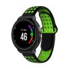 Ремінець для Garmin Universal 16 Nike-style Silicone Band Black/Green (U16-NSSB-BKGN) - 2