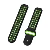 Ремінець для Garmin Universal 16 Nike-style Silicone Band Black/Green (U16-NSSB-BKGN) - 3