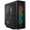 Корпус Corsair iCUE 5000T RGB Tempered Glass Black (CC-9011230-WW) без БП - 1