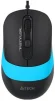 Мишка A4Tech FM10 Black/Blue - 1
