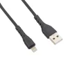 Кабель Proda PD-B47i USB-Lightning, 1м, Black - 3