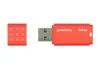 Флеш-накопичувач USB3.0 64GB GOODRAM UME3 Orange (UME3-0640O0R11) - 1