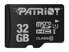 Карта памяти MicroSDHC 32GB UHS-I Class 10 Patriot LX (PSF32GMDC10) - 1