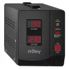 Стабілізатор NJOY Alvis 2000 (AVRL-20002AL-CS01B) AVR, 2 розетки - 3