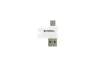 Карта памяти MicroSDXC 128GB UHS-I Class 10 GOODRAM + SD-adapter + OTG Card reader (M1A4-1280R12) - 3
