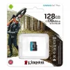 Карта памяти MicroSDXC 128GB UHS-I/U3 Class 10 Kingston Canvas Go! Plus R170/W90MB/s (SDCG3/128GBSP) - 3