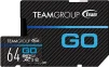Карта памяти MicroSDXC 64GB UHS-I/U3 Team Go R90/W45MB/s + SD-адаптер (TGUSDX64GU303) - 1