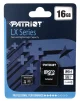 Карта пам`ятi MicroSDHC 16GB UHS-I Class 10 Patriot LX + SD-adapter (PSF16GMCSDHC10) - 2