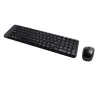 Комплект (клавіатура, мишка) бездротовий Logitech MK220 Black USB (920-003168) - 2
