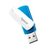 Флеш-накопитель USB 3.1 64GB Apacer AH357 Blue/White (AP64GAH357U-1) - 1