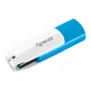 Флеш-накопитель USB 3.1 64GB Apacer AH357 Blue/White (AP64GAH357U-1) - 3