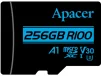 Карта пам`ятi MicroSDXC 256GB UHS-I/U3 Class 10 Apacer (AP256GMCSX10U7-R) + SD адаптер - 2