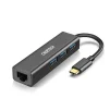 Сетевой адаптер Choetech HUB-U02 4-In-1 USB-C to RJ45 - 1