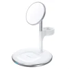 Магнітний бездротовий зарядний пристрій Choetech T586-F 3in1 Magnetic wireless charger station for iPhone - 1