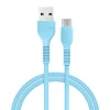 Кабель ACCLAB AL-CBCOLOR-M1BL USB-microUSB 1.2м Blue (1283126518133) - 1
