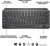 Клавіатура бездротова Logitech MX Keys Mini Wireless Illuminated Graphite (920-010498) - 5