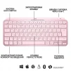 Клавіатура бездротова Logitech MX Keys Mini Wireless Illuminated UA Rose (920-010500) - 5