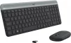 Комплект (клавиатура, мышка) беспроводной Logitech MK470 Graphite USB (920-009204) - 2