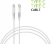Кабель Intaleo CBFLEXTT1 USB Type-C-USB Type-C 1.2м Black (1283126501296) - 1