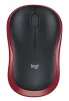 Мишка бездротова Logitech M185 (910-002240) Red USB - 1